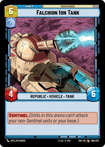Falchion Ion Tank (065/257) (065/257) [Twilight of the Republic]
