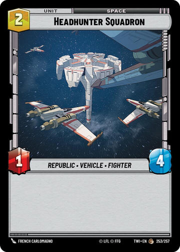 Headhunter Squadron (253/257) (253/257) [Twilight of the Republic]