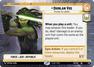 Quinlan Vos - Sticking the Landing (293) (Hyperspace) (293) [Twilight of the Republic]