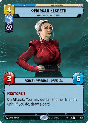 Morgan Elsbeth - Keeper of Many Secrets (308) (Hyperspace) (308) [Twilight of the Republic]