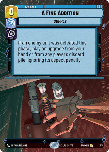 A Fine Addition (313) (Hyperspace) (313) [Twilight of the Republic]