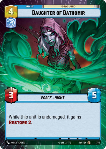 Daughter of Dathomir (335) (Hyperspace) (335) [Twilight of the Republic]