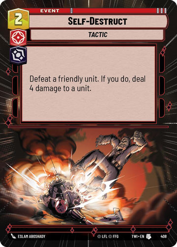 Self-Destruct (408) (Hyperspace) (408) [Twilight of the Republic]