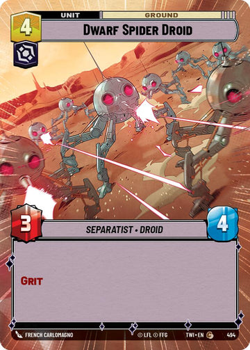 Dwarf Spider Droid (494) (Hyperspace) (494) [Twilight of the Republic]