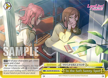 In the Soft Sunny Spot (SIS/W109-E033 CC) [Love Live! School idol festival 2 MIRACLE LIVE!]