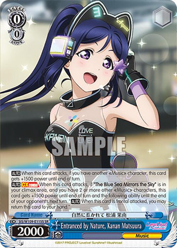 Entranced by Nature, Kanan Matsuura (SIS/W109-E115S SR) [Love Live! School idol festival 2 MIRACLE LIVE!]