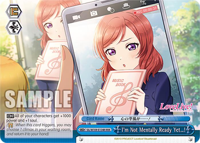 I'm Not Mentally Ready Yet! (SIL/W109-E134R RRR) [Love Live! School idol festival 2 MIRACLE LIVE!]