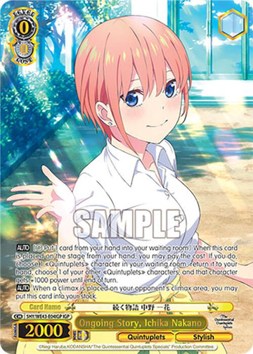 Ongoing Story, Ichika Nakano (5HY/WE43-E04IGP IGP) [The Quintessential Quintuplets Specials Premium Booster]