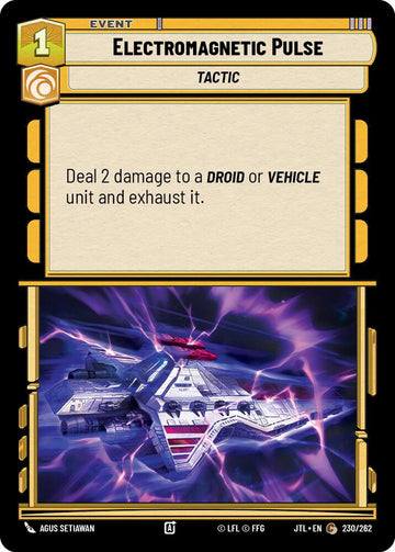 Electromagnetic Pulse (230/262) (230/257) [Jump to Lightspeed]