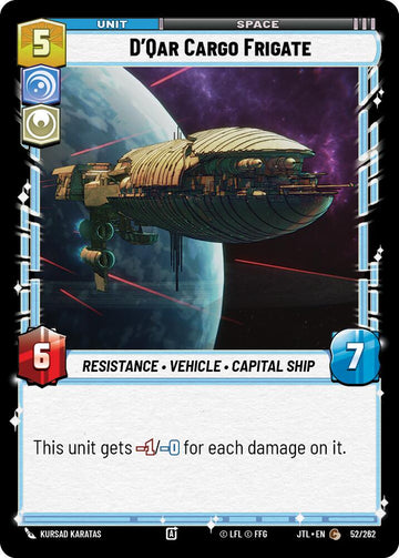 D'Qar Cargo Frigate (52/252) (52/252) [Jump to Lightspeed]