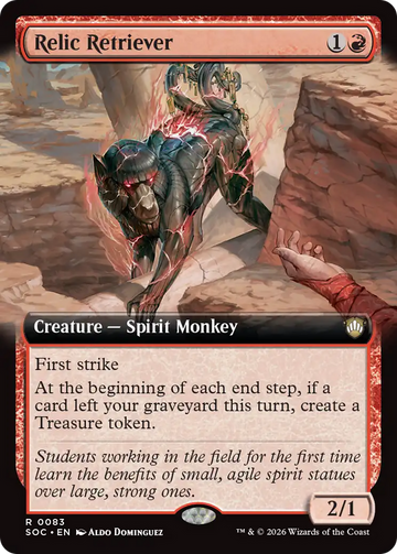 Relic Retriever (Extended Art) [Secrets of Strixhaven Commander]