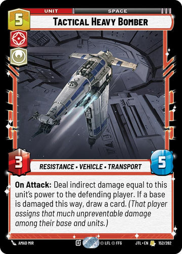 Tactical Heavy Bomber (152/262) (152/257) [Jump to Lightspeed]
