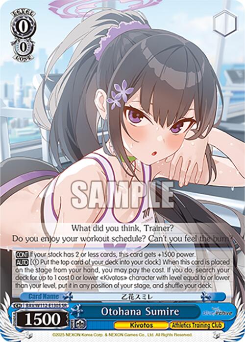 Otohana Sumire (BAV/W112-E130S SR) [Blue Archive]