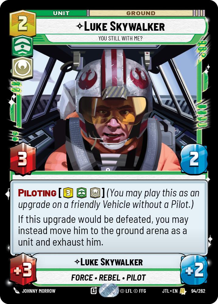 Luke Skywalker - You Still With Me? (094/262) (094/257) [Jump to Lightspeed]