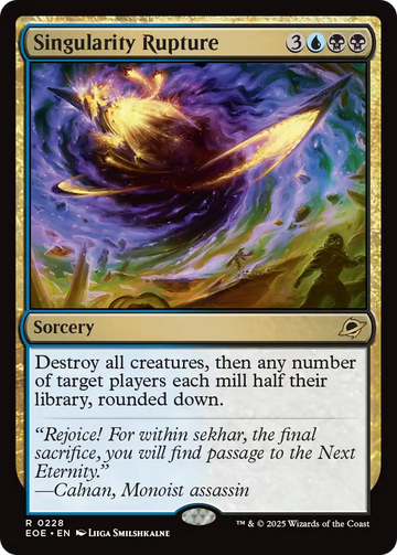 Singularity Rupture [Edge of Eternities]