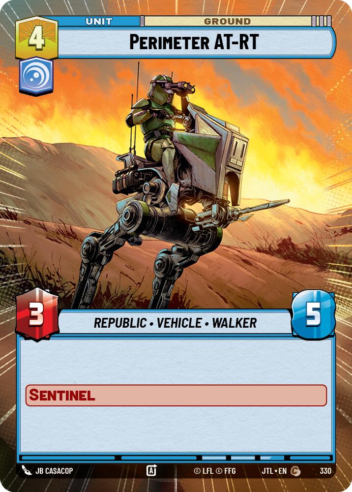 Perimeter AT-RT (330) (Hyperspace) (330) [Jump to Lightspeed]
