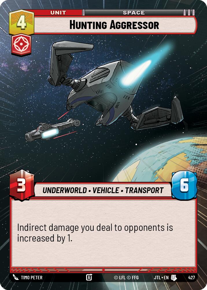 Hunting Aggressor (427) (Hyperspace) (427) [Jump to Lightspeed]