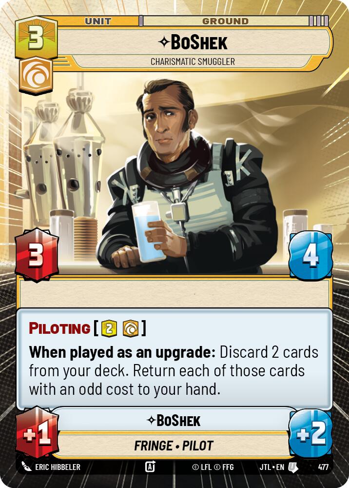 BoShek - Charismatic Smuggler (477) (Hyperspace) (477) [Jump to Lightspeed]