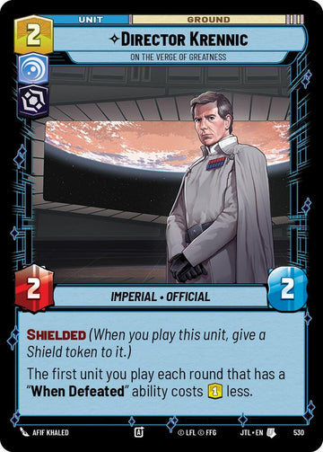 Director Krennic - On the Verge of Greatness (530) (530) [Jump to Lightspeed]