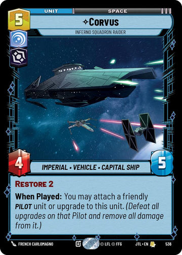Corvus - Inferno Squadron Raider (536) (536) [Jump to Lightspeed]