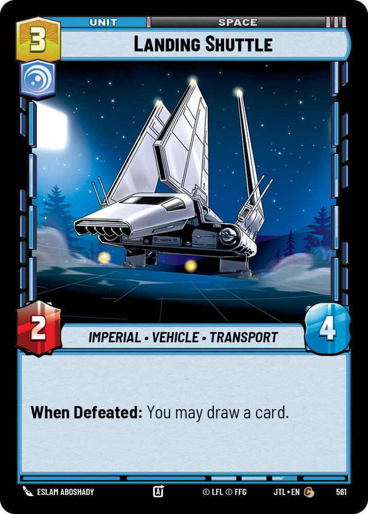 Landing Shuttle (561) (561) [Jump to Lightspeed]