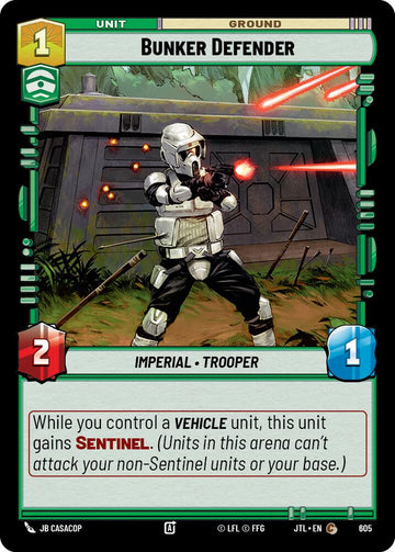 Bunker Defender (605) (605) [Jump to Lightspeed]