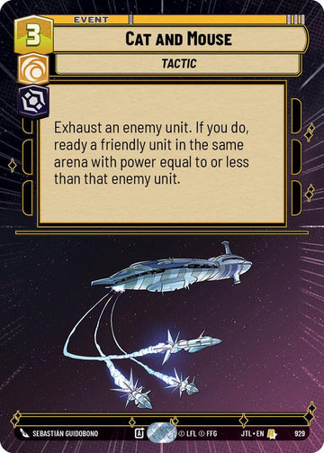 Cat and Mouse (929) (Hyperspace Foil) (929) [Jump to Lightspeed]
