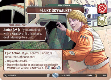 Luke Skywalker - Hero of Yavin (1008) (Showcase) (1008) [Jump to Lightspeed]