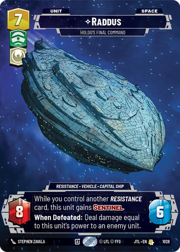 Raddus - Holdo's Final Command (1028) (Prestige) (1028) [Jump to Lightspeed]