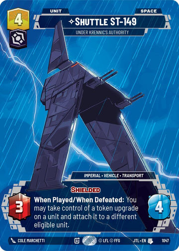 Shuttle ST-149 - Under Krennic's Authority (1047) (Prestige) (1047) [Jump to Lightspeed]