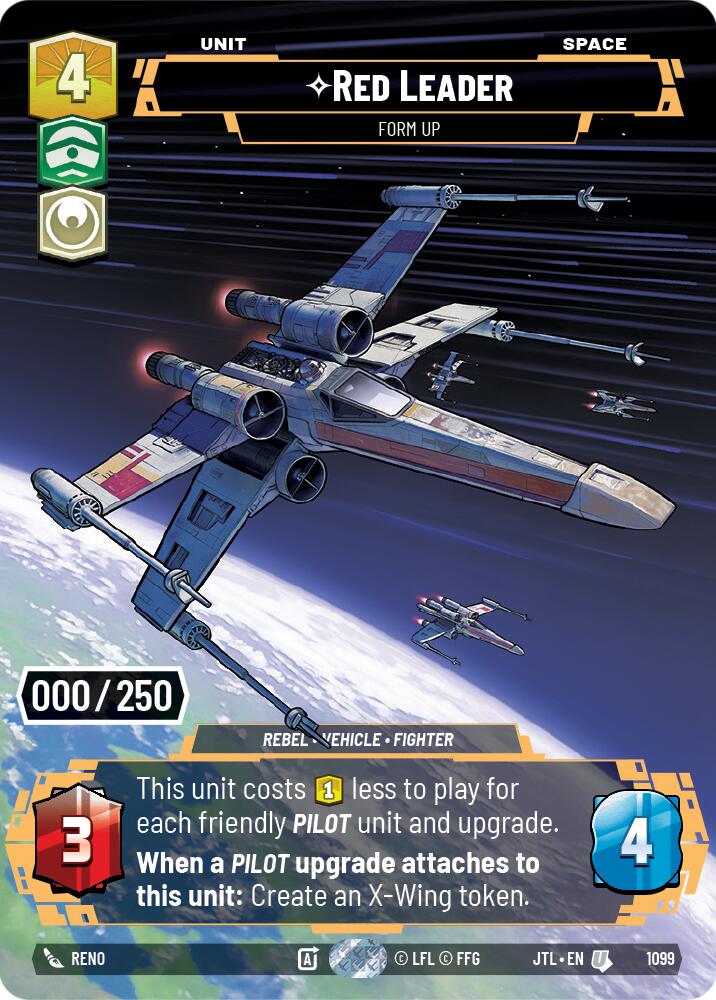 Red Leader - Form Up (1099) (Serialized) (1099) [Jump to Lightspeed]