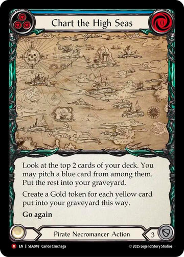 Chart the High Seas [SEA048] (High Seas)  Rainbow Foil