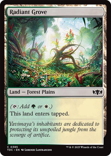 Radiant Grove [Tarkir: Dragonstorm Commander]