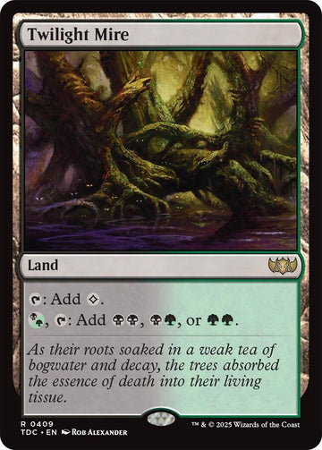 Twilight Mire [Tarkir: Dragonstorm Commander]