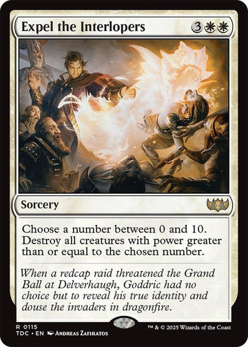 Expel the Interlopers [Tarkir: Dragonstorm Commander]