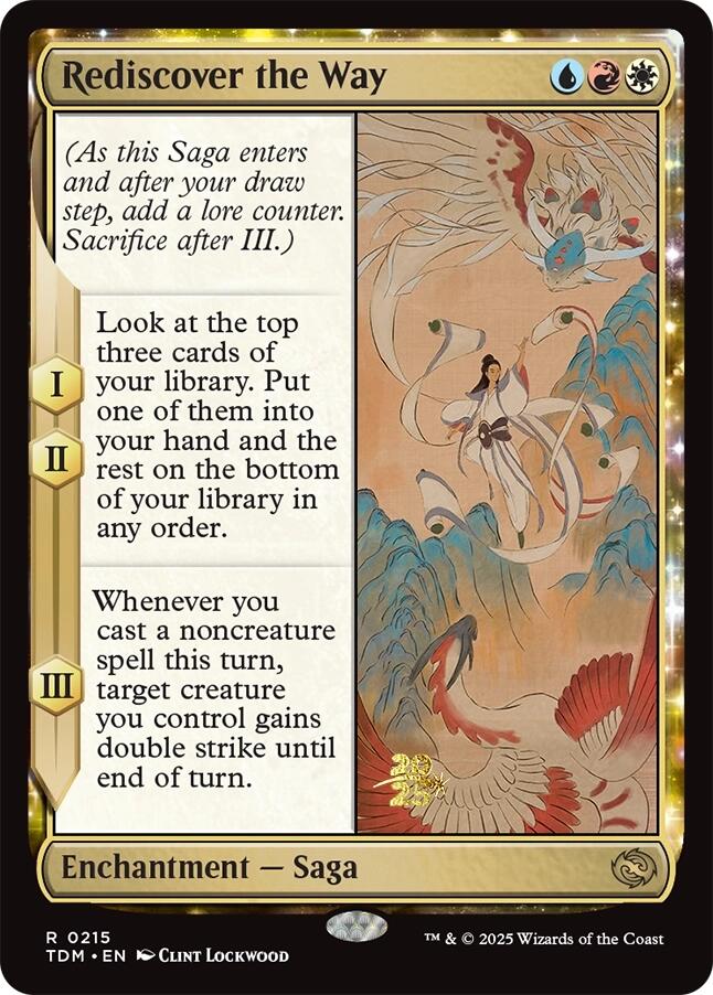 Rediscover the Way [Tarkir: Dragonstorm Prerelease Promos]