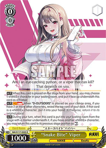 "Snake Bite" Viper (NIK/S117-E005 R) [GODDESS OF VICTORY: NIKKE]