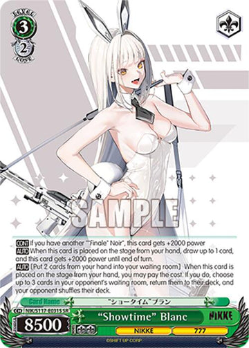 "Showtime" Blanc (NIK/S117-E031S SR) [GODDESS OF VICTORY: NIKKE]