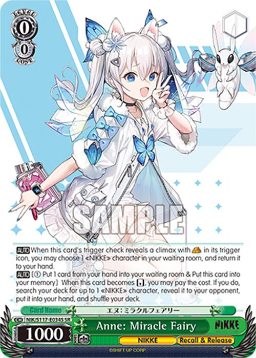 Anne: Miracle Fairy (NIK/S117-E034S SR) [GODDESS OF VICTORY: NIKKE]