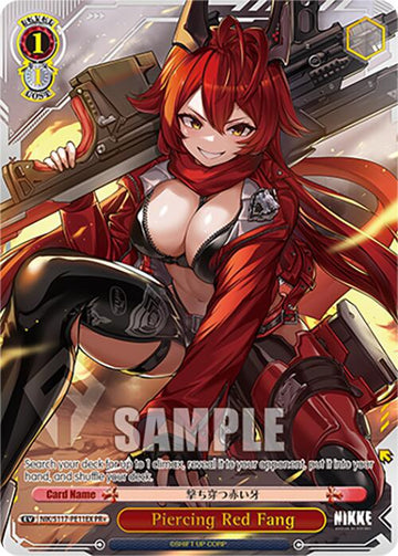 Piercing Red Fang (NIK/S117-PE11EX PR) [GODDESS OF VICTORY: NIKKE]