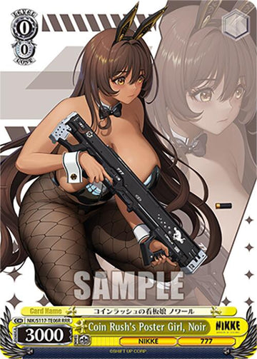Coin Rush's Poster Girl, Noir (NIK/S117-TE06R RRR) [GODDESS OF VICTORY: NIKKE]