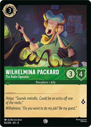 Wilhelmina Packard - The Radio Operator (85/204) [Reign of Jafar]