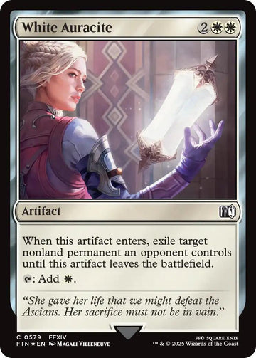 White Auracite (Surge Foil) [FINAL FANTASY]