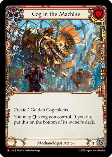 Cog in the Machine [SEA013] (High Seas)  Rainbow Foil
