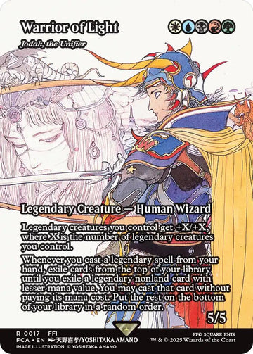 Warrior of Light - Jodah, the Unifier (Showcase) [FINAL FANTASY : Through the Ages]