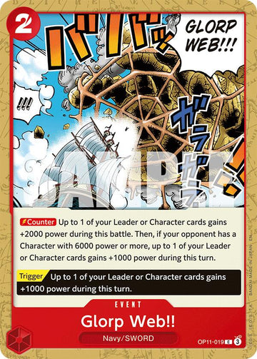 Glorp Web!! [A Fist of Divine Speed]