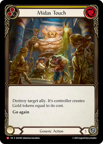 Midas Touch [SEA188] (High Seas)  Rainbow Foil