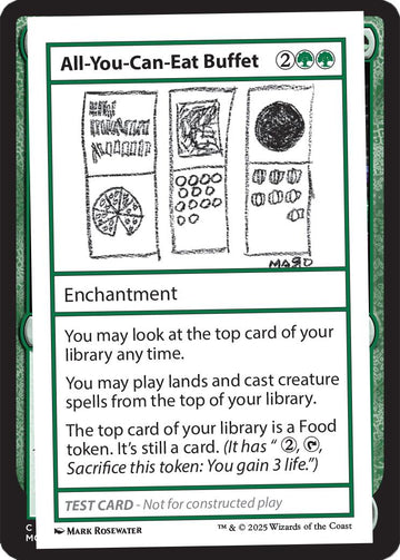 All-You-Can-Eat Buffet [Mystery Booster Playtest Cards]