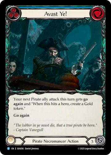 Avast Ye! [SEA056] (High Seas)  Rainbow Foil