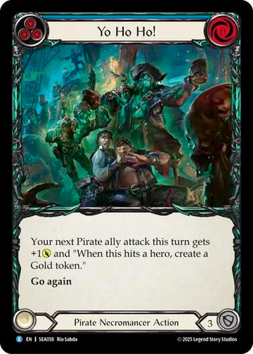 Yo Ho Ho! [SEA058] (High Seas)  Rainbow Foil